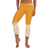 ReInvent | Women's Capri Leggings | Breeze | Gold