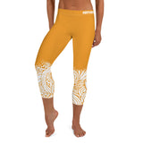 ReInvent | Women's Capri Leggings | Breeze | Gold