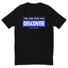 You are Who You Discover | Men's Fitted Short Sleeve T-Shirt