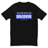 You are Who You Discover | Men's Fitted Short Sleeve T-Shirt