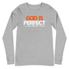 God is Perfect at Using Imperfect People | Unisex Long Sleeve Tee
