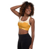 ReInvent | Women's Padded Sports Bra | Breeze | Gold