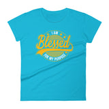 I am Blessed For My Purpose | Women's Fitted Short Sleeve T-Shirt