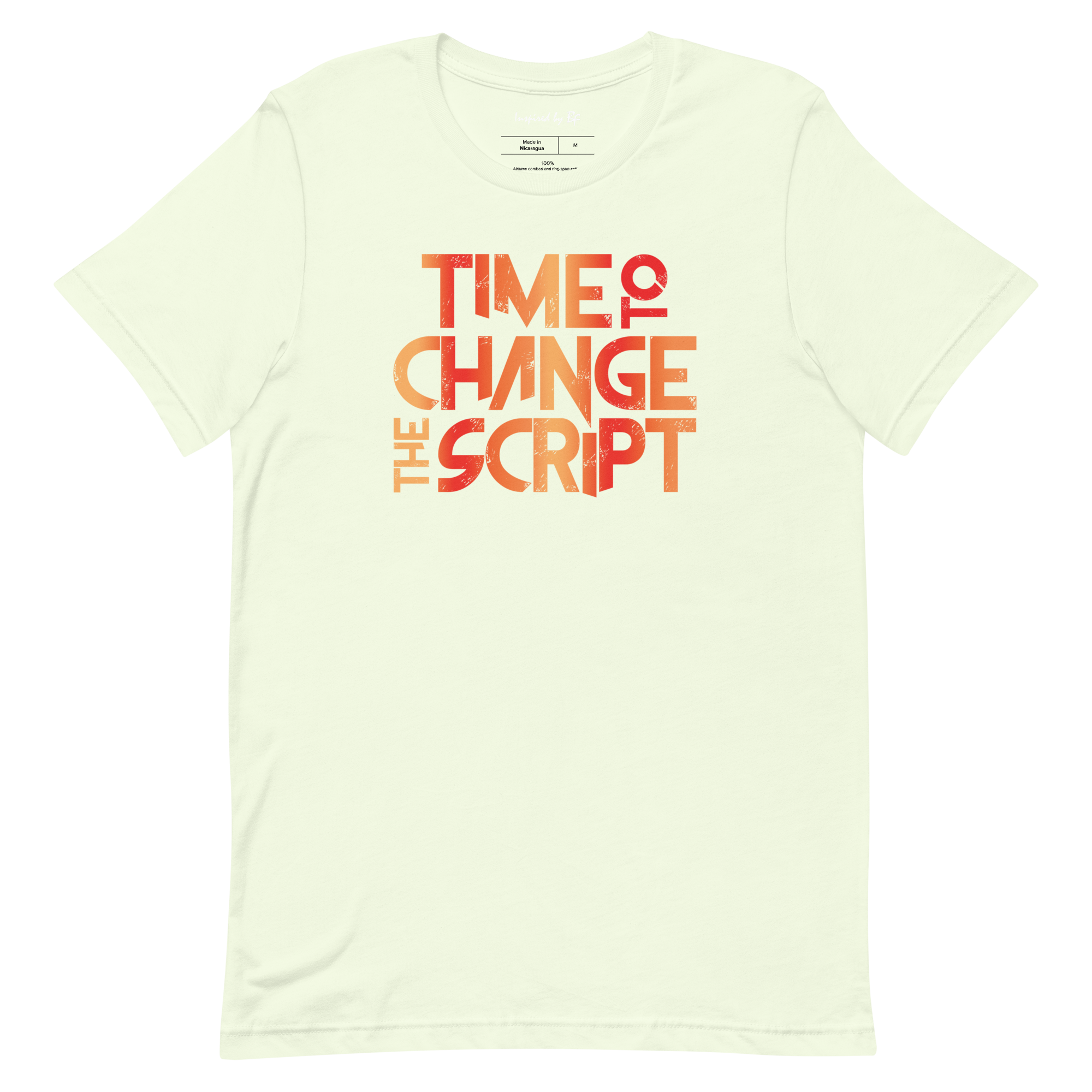 Time to Change The Script | Short-Sleeve Unisex T-Shirt