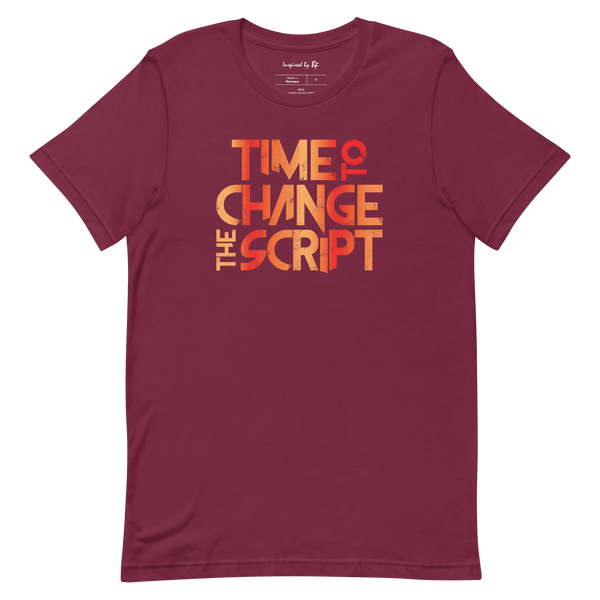 Time to Change The Script | Short-Sleeve Unisex T-Shirt
