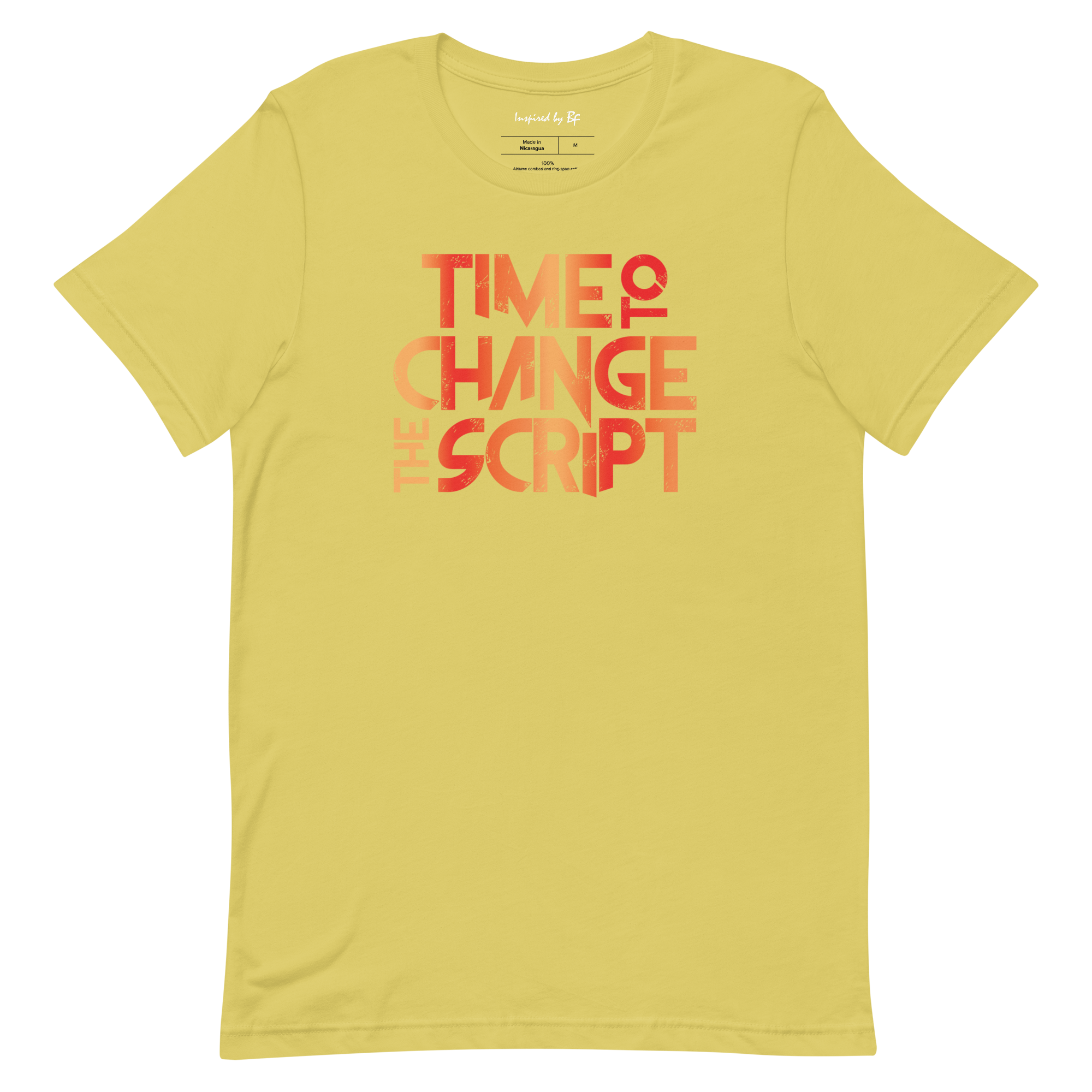 Time to Change The Script | Short-Sleeve Unisex T-Shirt