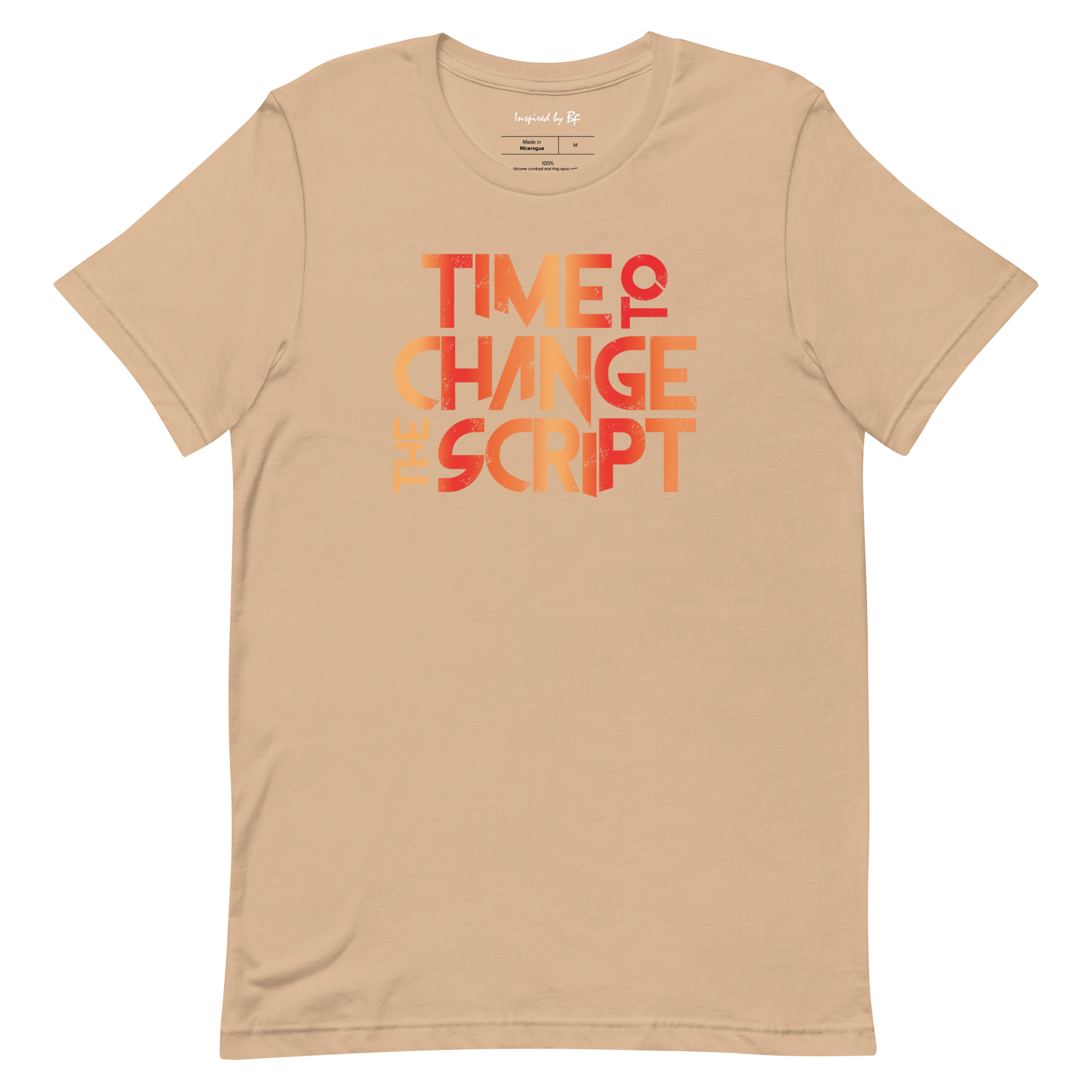 Time to Change The Script | Short-Sleeve Unisex T-Shirt