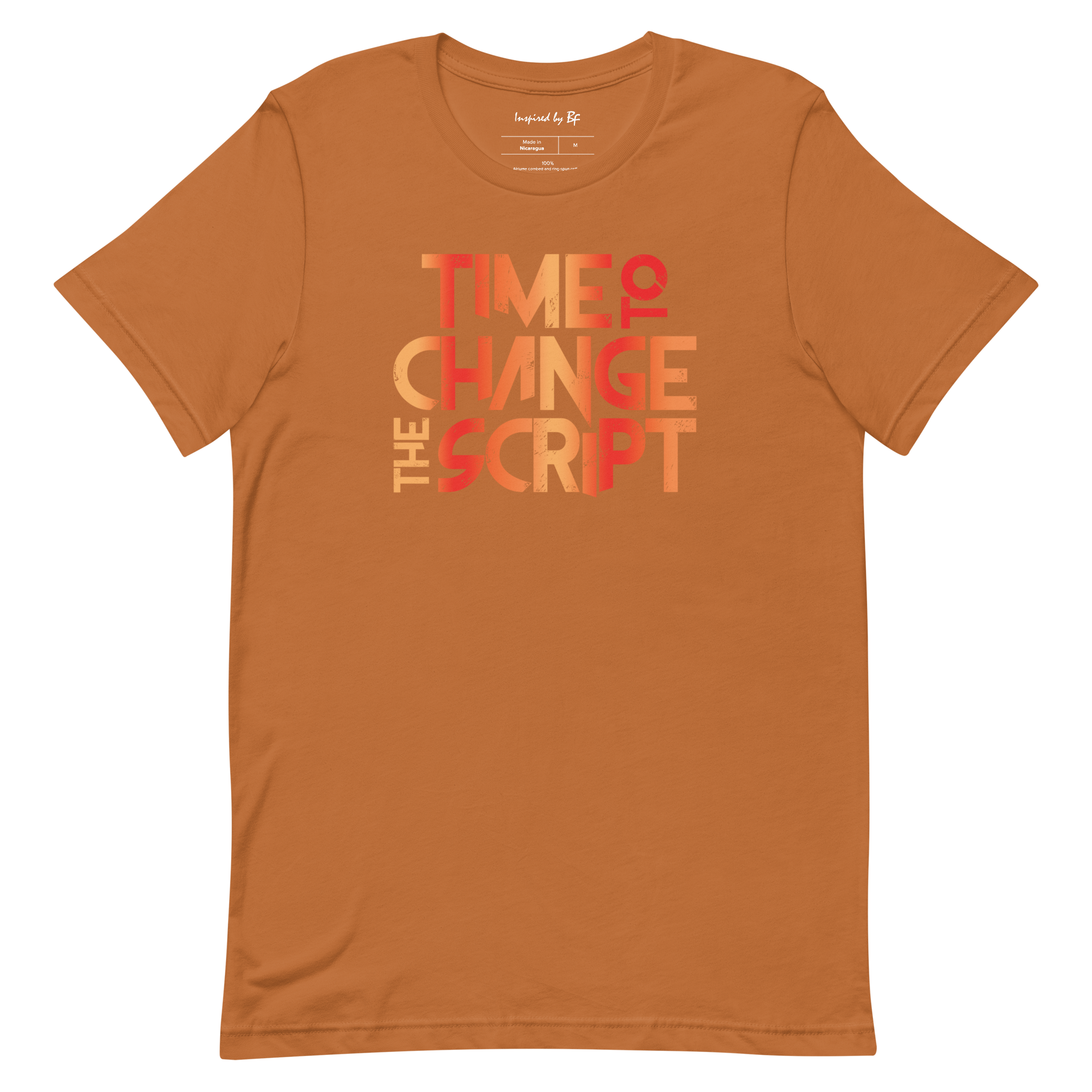 Time to Change The Script | Short-Sleeve Unisex T-Shirt
