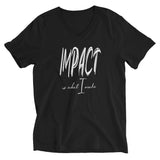 Impact is What I Make | Classic | Unisex Short Sleeve V-Neck T-Shirt